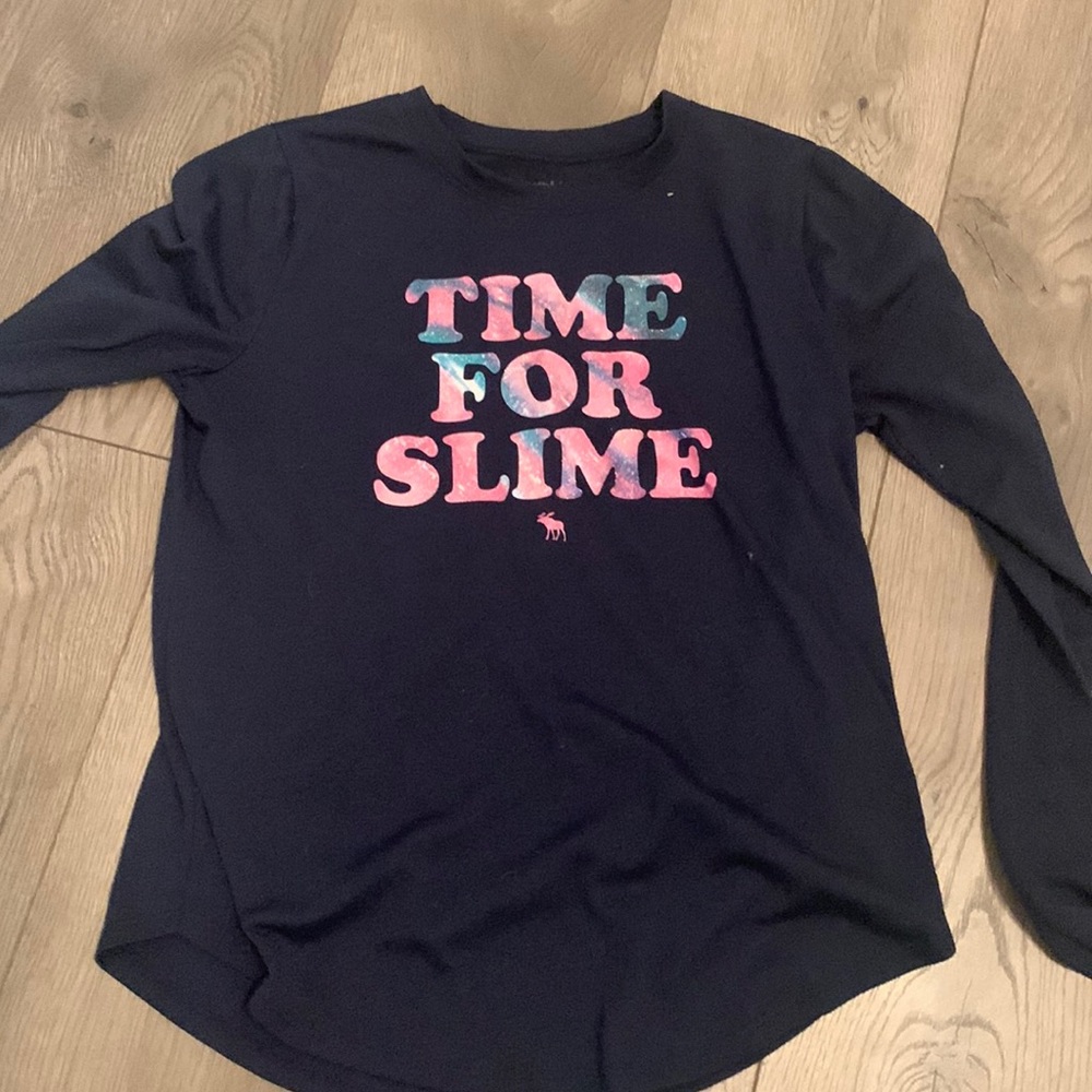 Long sleeve childrens pj top